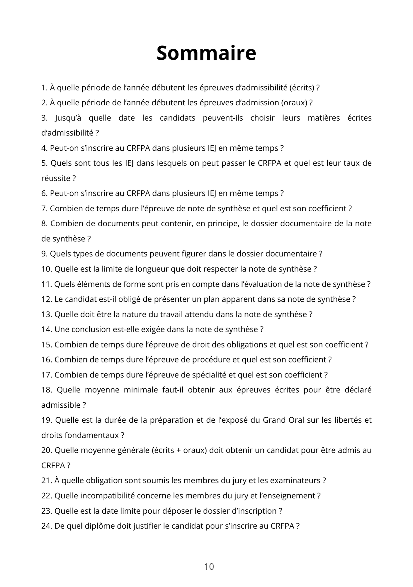CRFPA : Tout savoir sur l'examen (sortie le 11 octobre 2025)