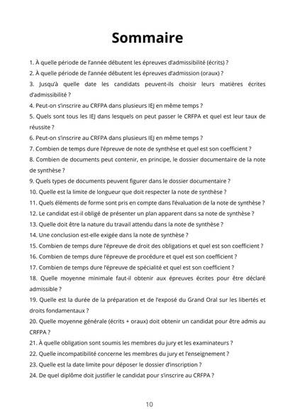 CRFPA : Tout savoir sur l'examen (sortie le 11 octobre 2025)