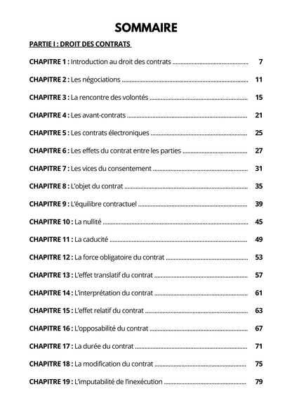Manuel 1000 QCM Droit des obligations