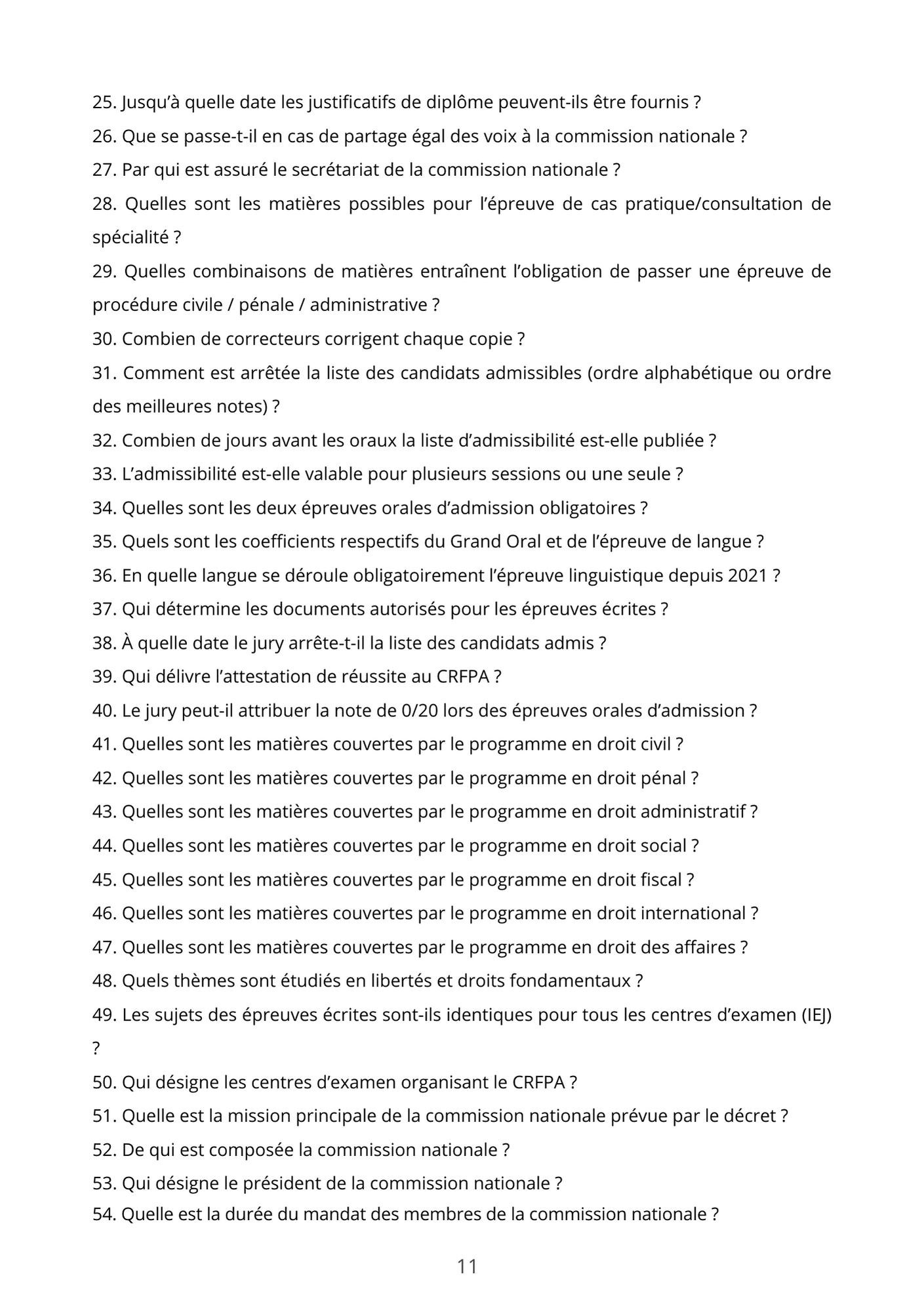CRFPA : Tout savoir sur l'examen (sortie le 11 octobre 2025)