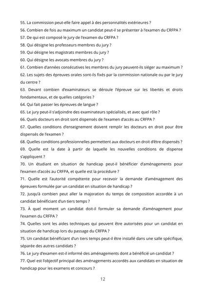 CRFPA : Tout savoir sur l'examen (sortie le 11 octobre 2025)