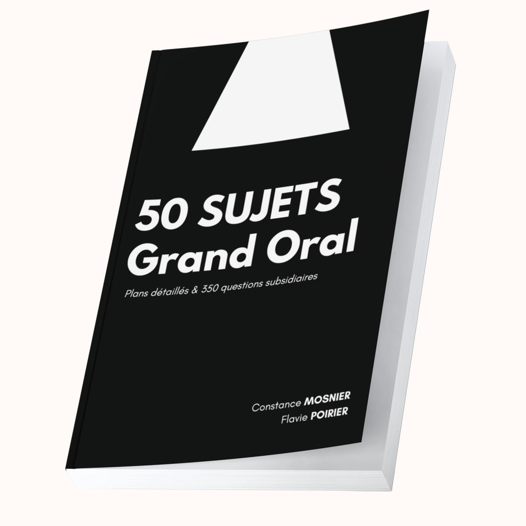 Manuel 50 Sujets corrigés Grand Oral CRFPA + plans détaillés (à jour 2025)