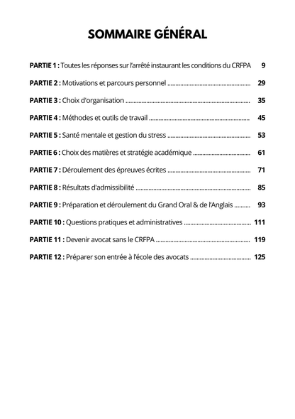 CRFPA : Tout savoir sur l'examen (sortie le 11 octobre 2025)