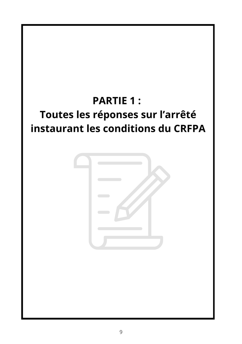Réussir le CRFPA (2026)