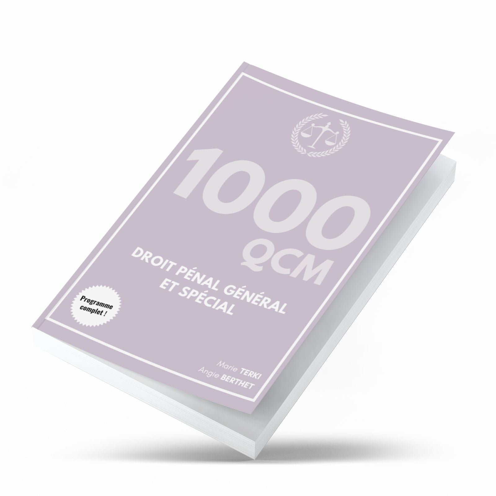 Manuel 1000 QCM Droit Pénal : CRFPA
