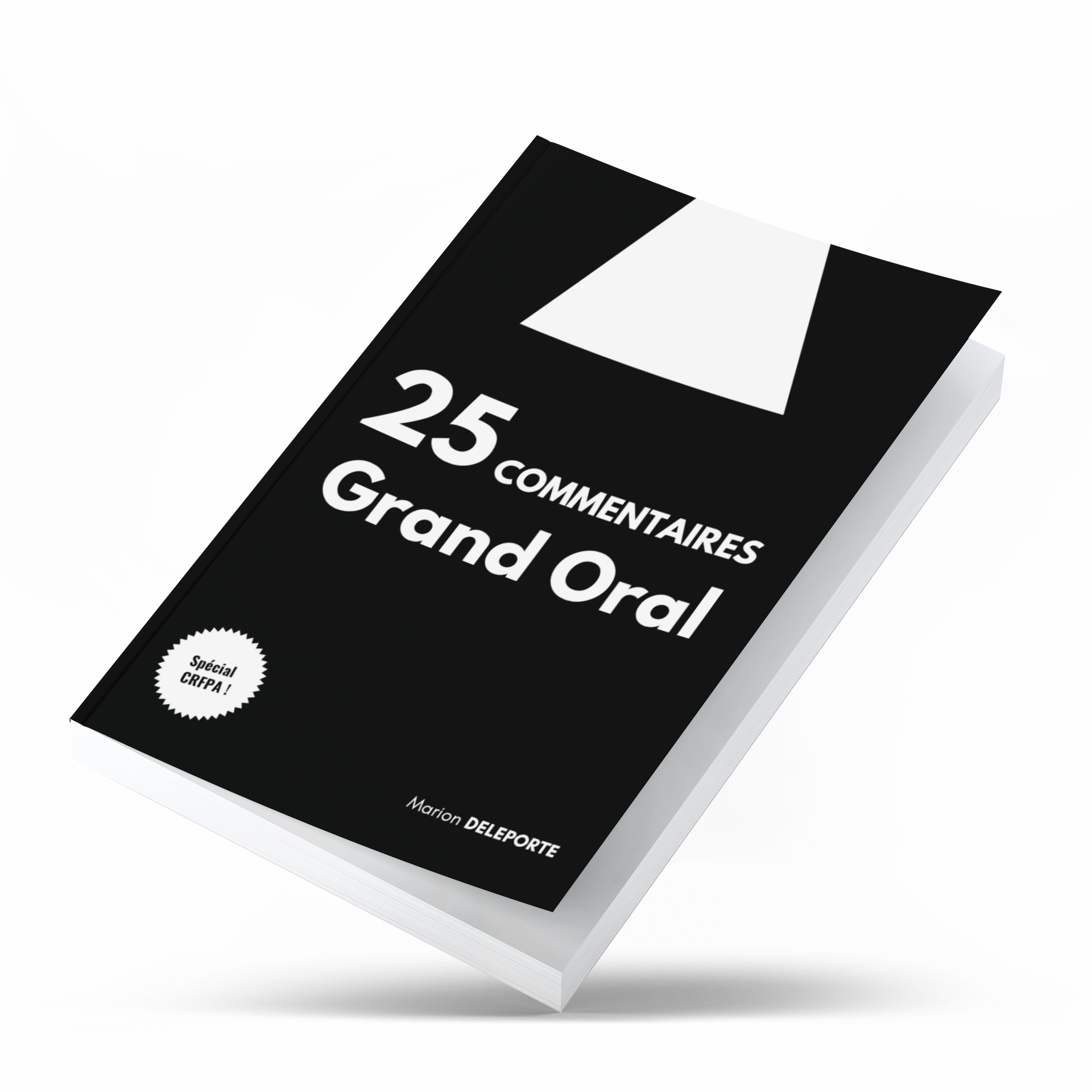 25 commentaires Grand Oral CRFPA corrigés (2026)