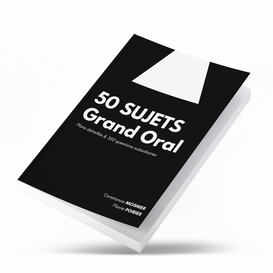Manuel 50 Sujets corrigés Grand Oral CRFPA + plans détaillés (à jour 2025)
